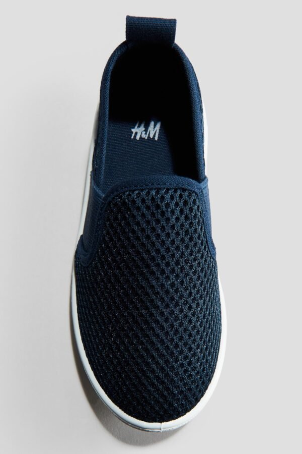 Slip-On Mesh Trainers Blue - Image 2