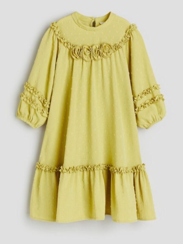 Plumeti Dress With Ruffles - Image 3