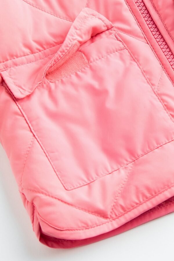 H&M Pink Quilted Jacket - Image 2