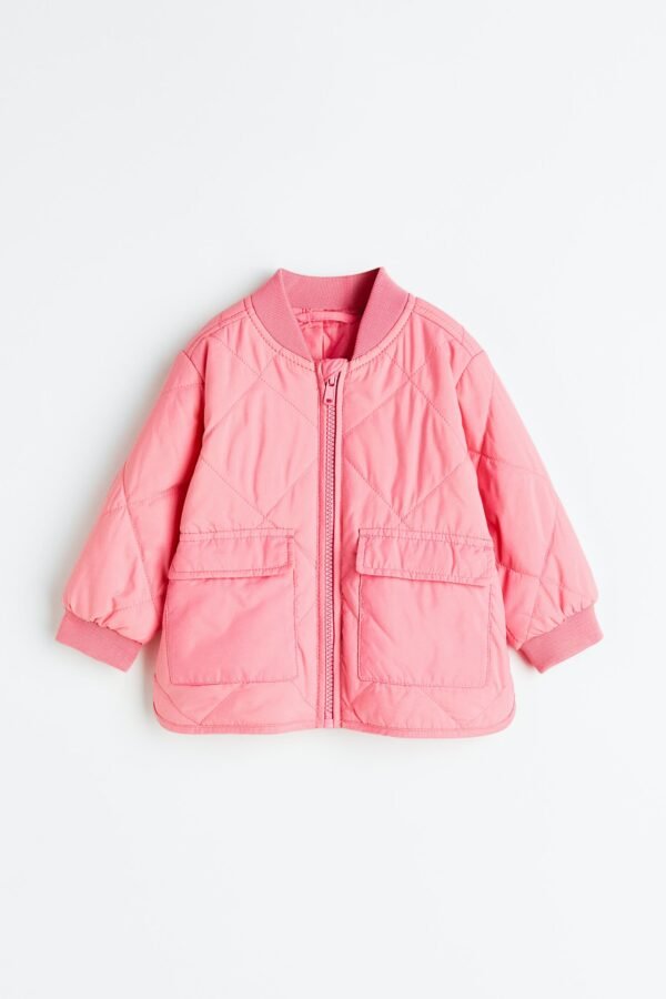 H&M Pink Quilted Jacket