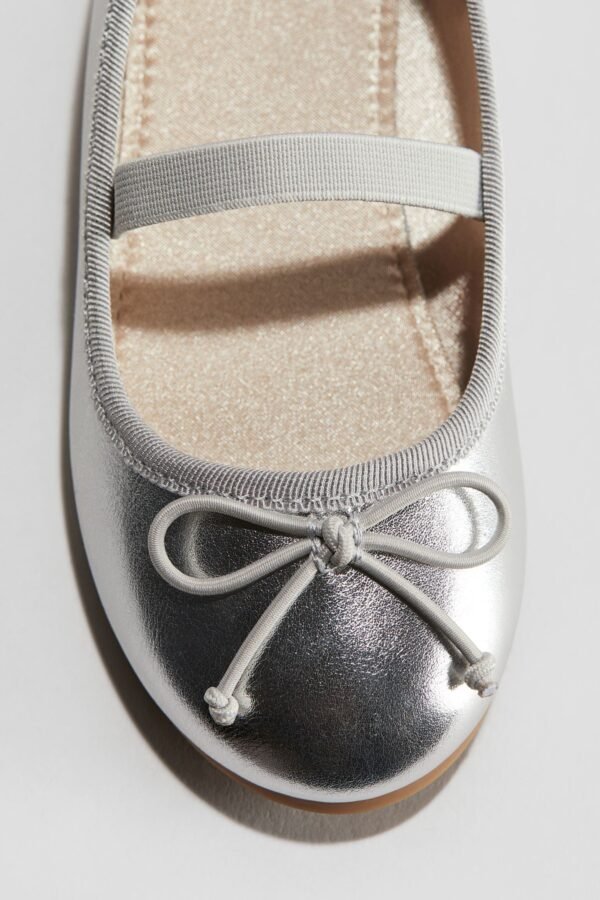 H&M Ballerina With Knot Silver - Image 2