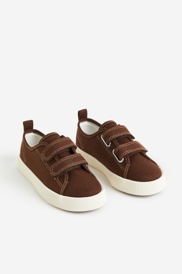 Canvas Trainers Brown