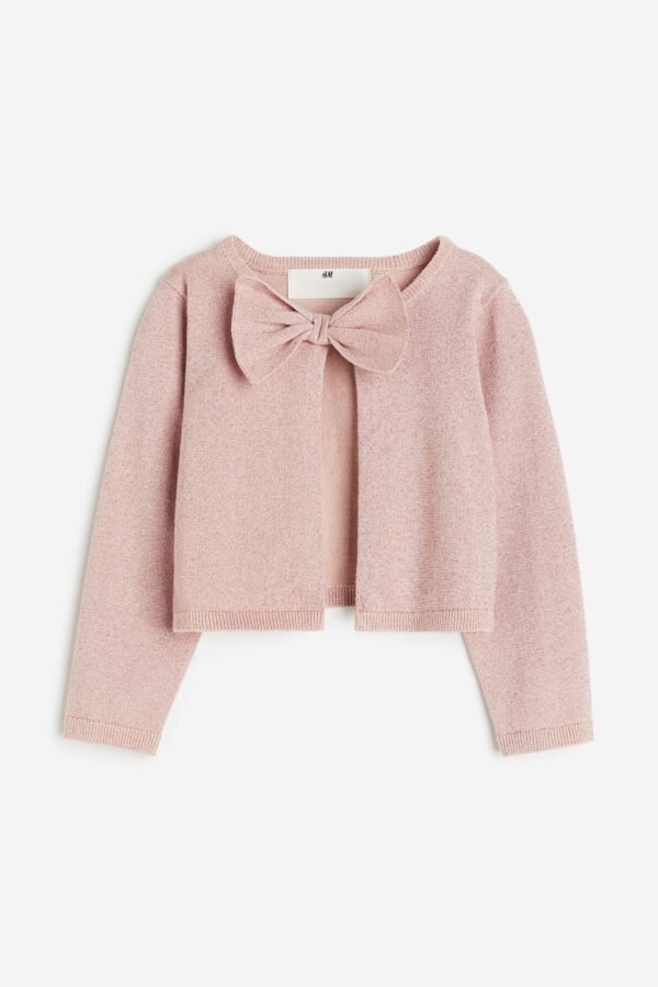 Glittery Cardigan Pink