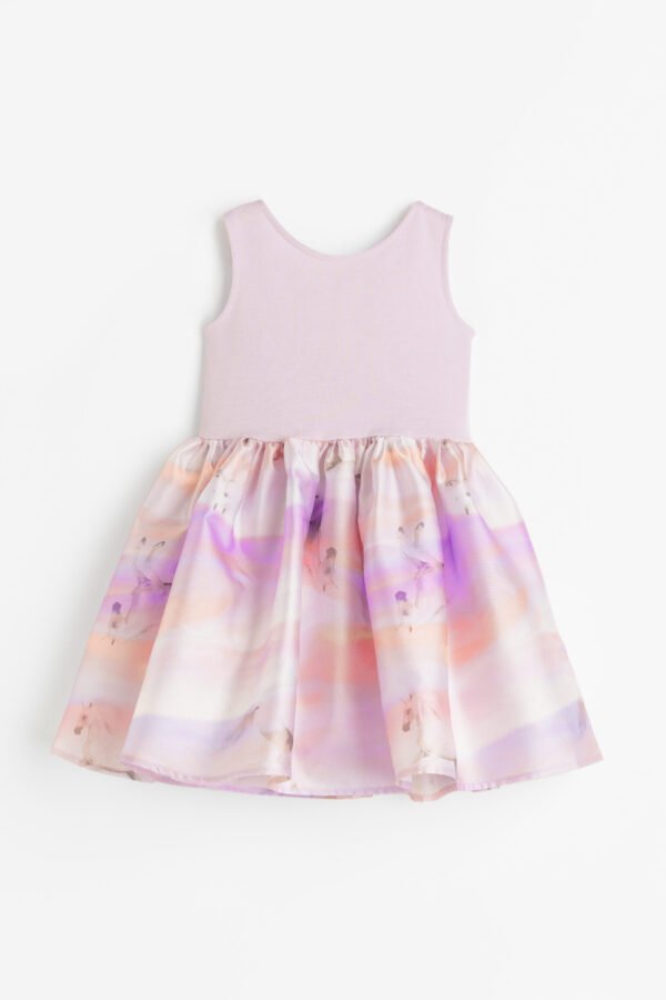 Bow-Detail Dress Lilac