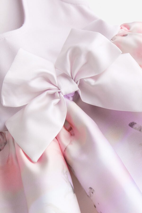 Bow-Detail Dress Lilac - Image 2