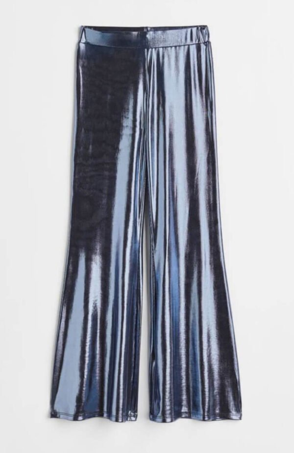 shimmery trousers