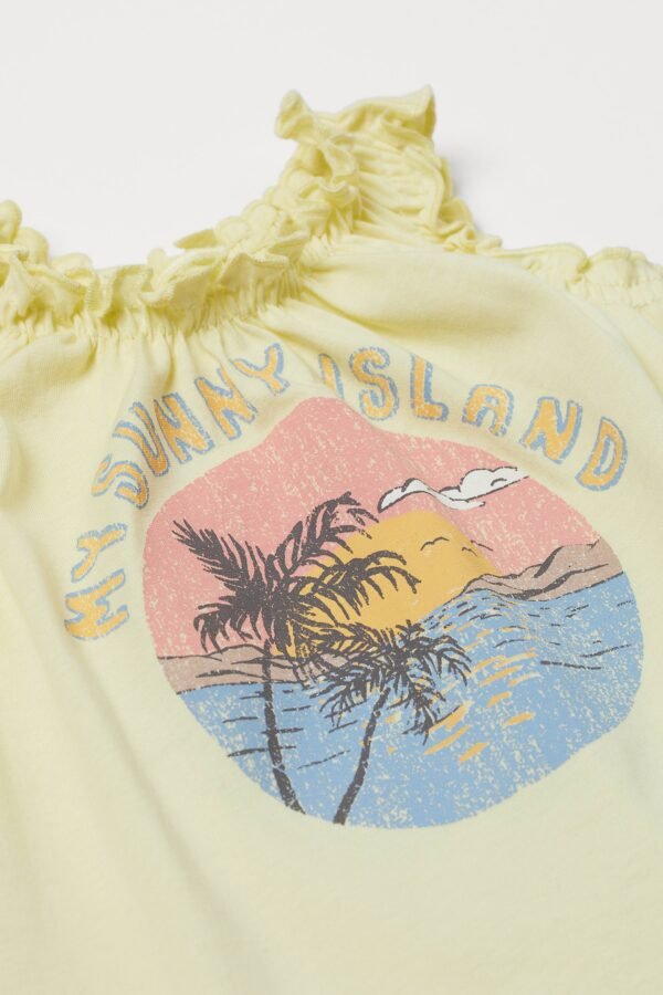 baby tank top yellow