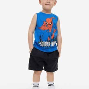 vest top spiderman