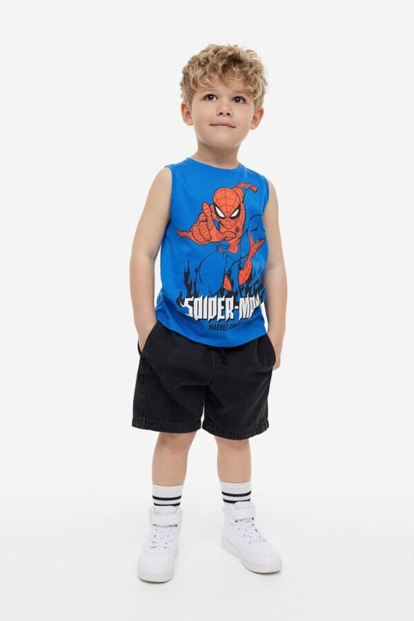 vest top spiderman